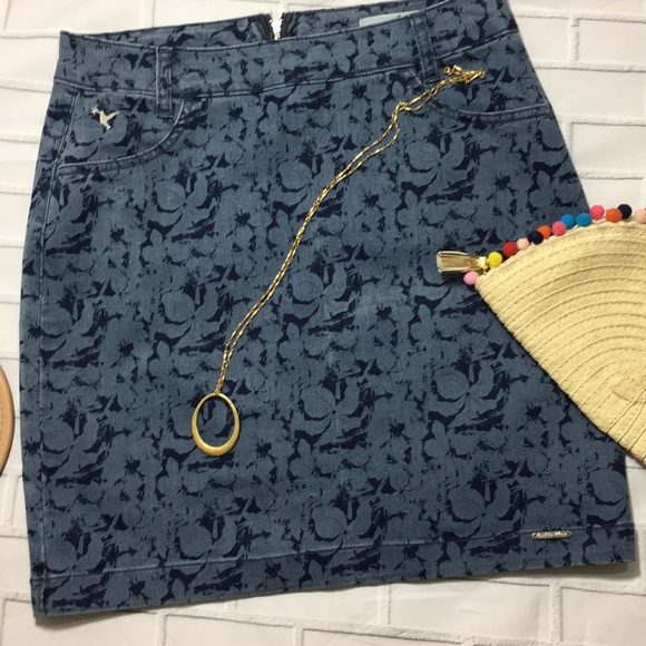 Beija Flor Dresses & Skirts - Beija flor premium denim Skirt size 4/27